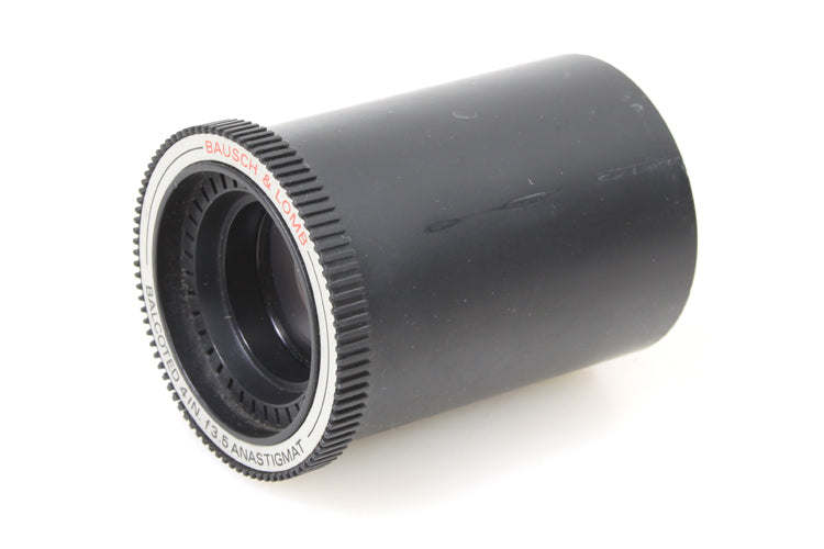 BAUSCH LOMB BALCOTED 4 INCH F/3.5 ANASTIGMAT LENS