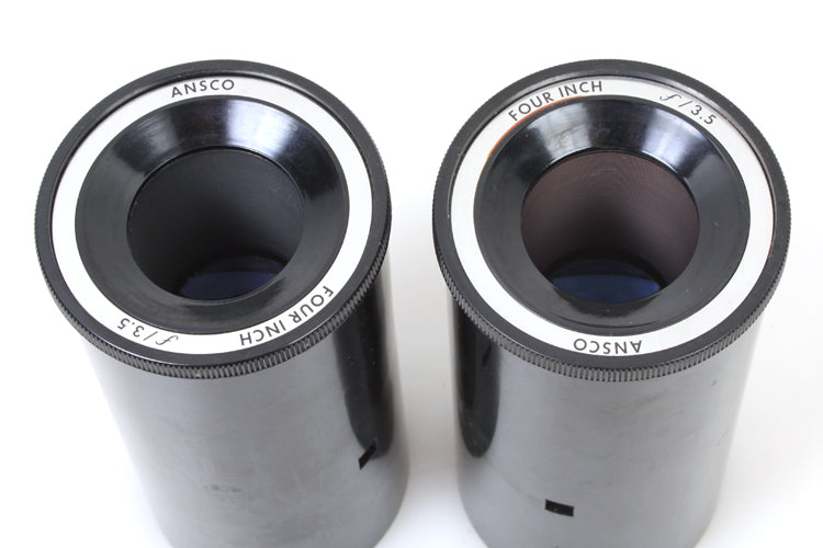 ANSCO 100MM (4 INCH) MATCHED 3.5 LENS SET 2