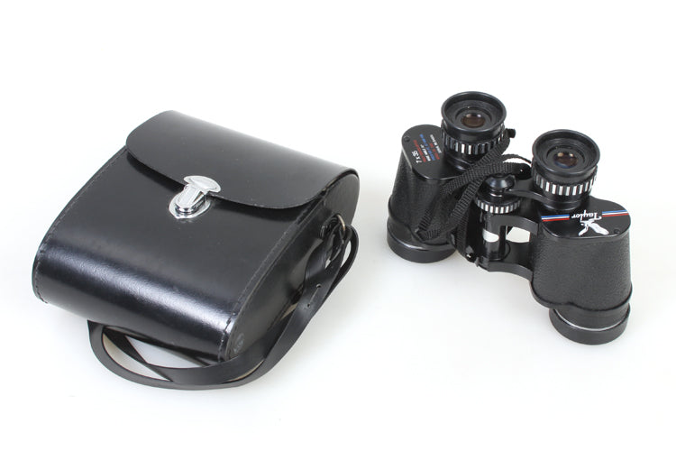 TAYLOR 7X35 BINOCULARS WITH FRONT CAPS AND CASE