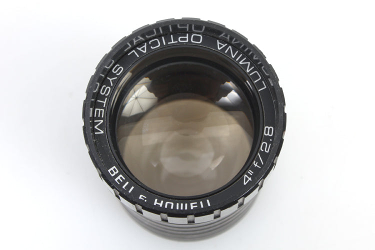 BELL HOWELL LUMINA 4 INCH F/2.8 PROJECTOR LENS