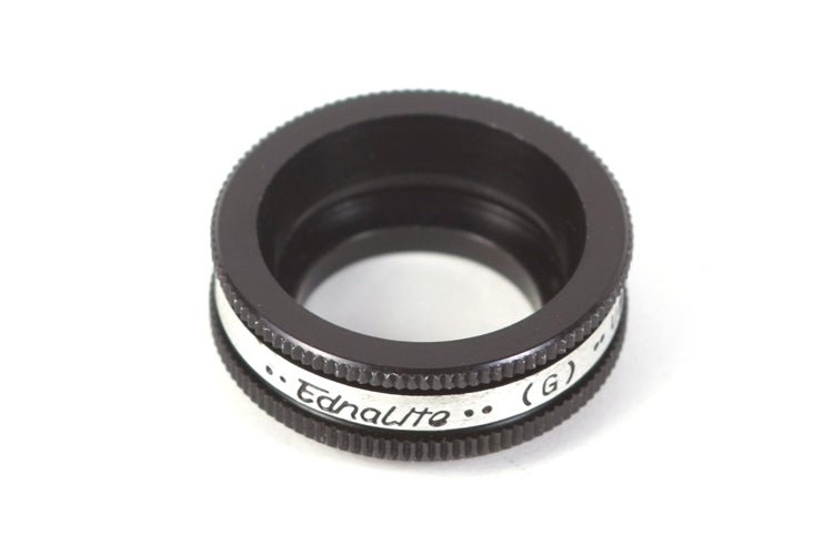 EDNALITE SERIES 4 G 19MM SCREW-ON LENS ADAPTER WITH RETAINING RING