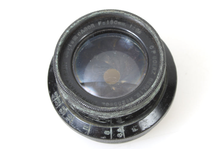 Dopp-Anastigmat Series III C.p. Goerz Berlin Dagor F=180mm 6,8