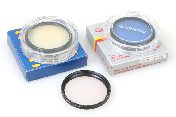 49mm Filters (3) Sky Close Up +3 80b Blue