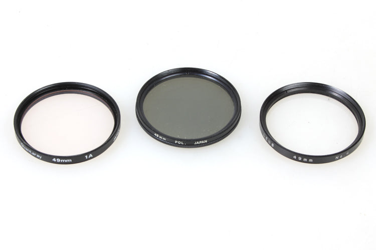 49mm Filters (3) Sky Polarizer Close-up +4