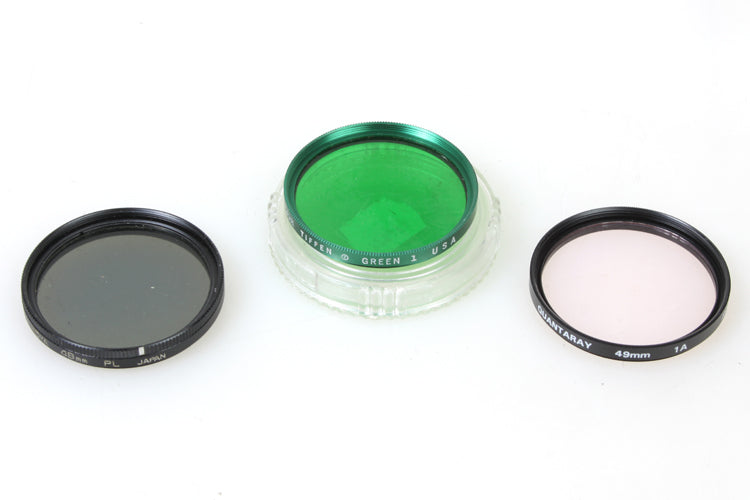 49mm Filters (3) Sky Polarizer Green