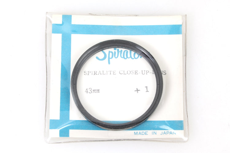 Spiratone 43mm Close Up +1 Filter New