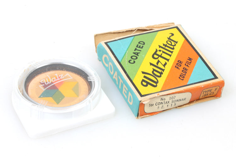 85c Orange Filter F2.0/f1.5 for Contax Sonnar New