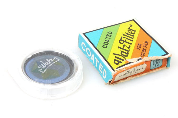 F2.0/f1.5 Blue Filter for Contax Sonnar