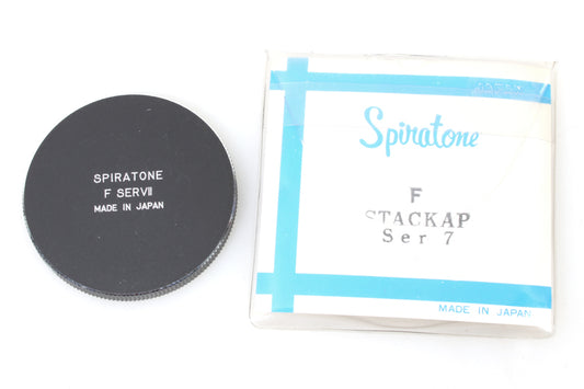 Stackap Metal Stack Cap Series VII Spiratone Made in Japan New