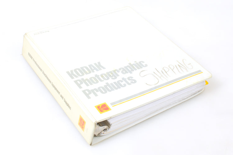 Dealer Catalog Kodak Film/chemistry/paper/equipment Etc 2002