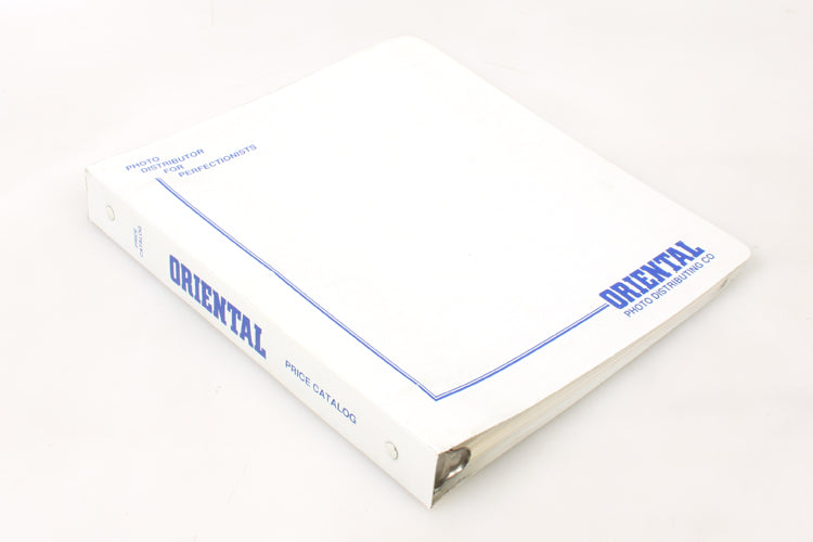 Dealer Catalog Oriental Photographic Paper