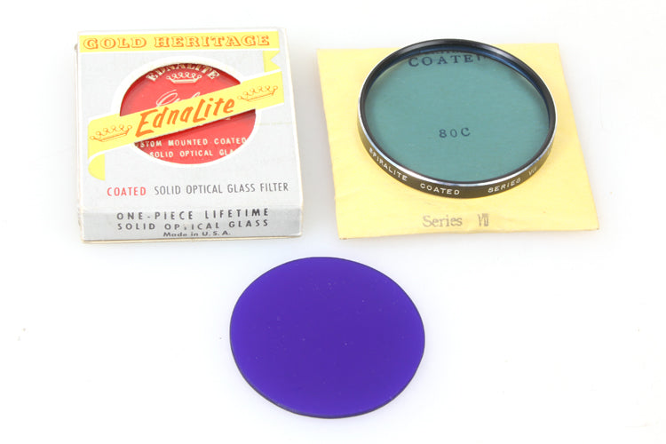 Series VII (7) Filters (3) Lt Blue 80c Dk Blue Red 25