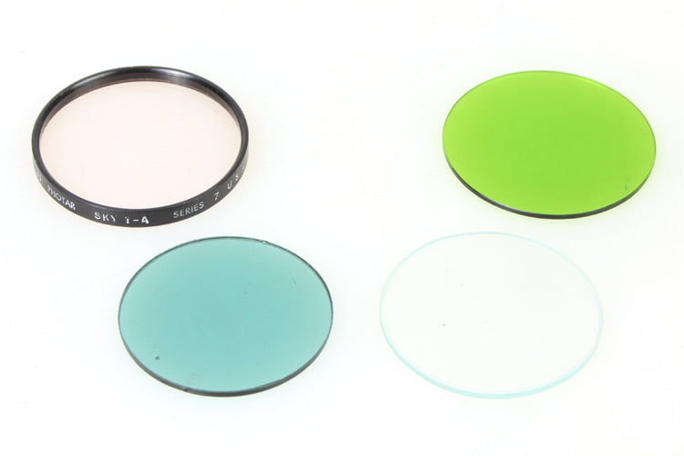 Series 7 Filters (4) Sky Green Lt Blue Clear