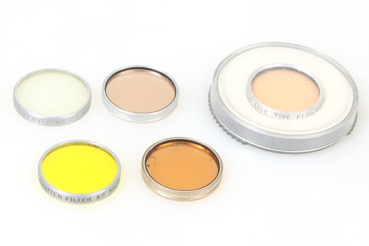 Series V (5) Filters 5 81 2b Yellow 85 81e