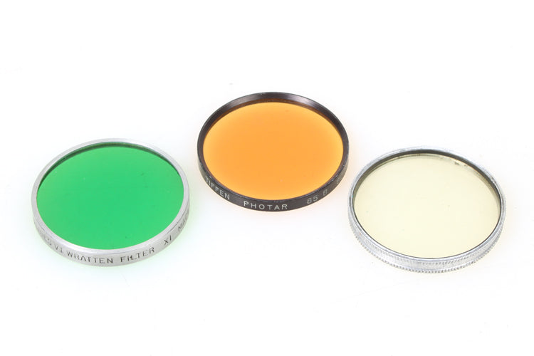 Series VI (6) Filters UV/Haze Orange 85b Green