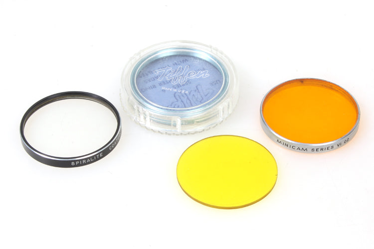 Series VI (6) Filters 4 Uv/haze Yellow Orange Lt Blue