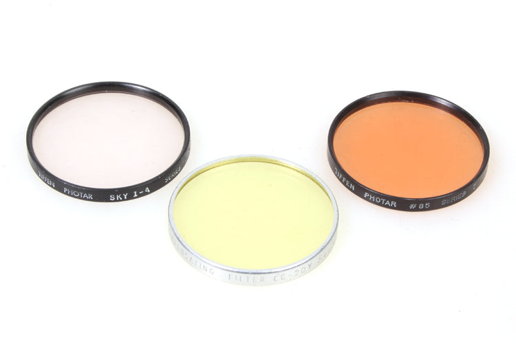 Series VII (7) Filters 3 Sky Yellow Cc-20y Orange 85