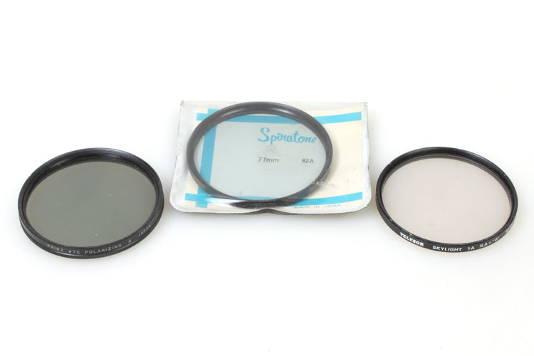 77mm Filters (3) Polarizer Sky 82a