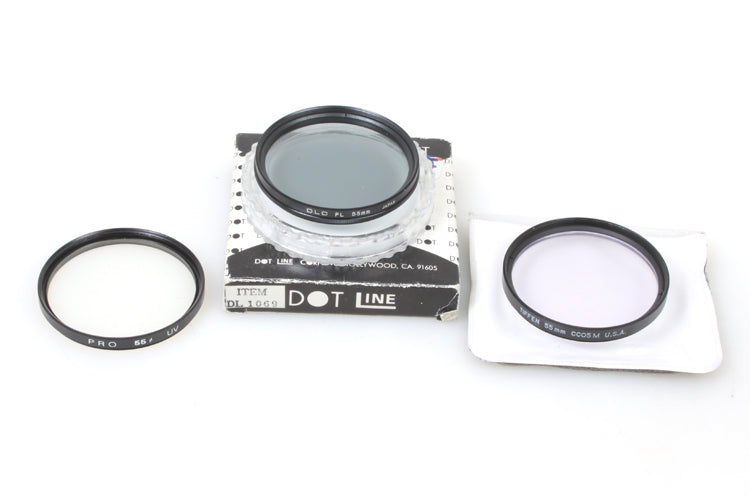 55mm Filters (3) Uv Polarizer Cc05m