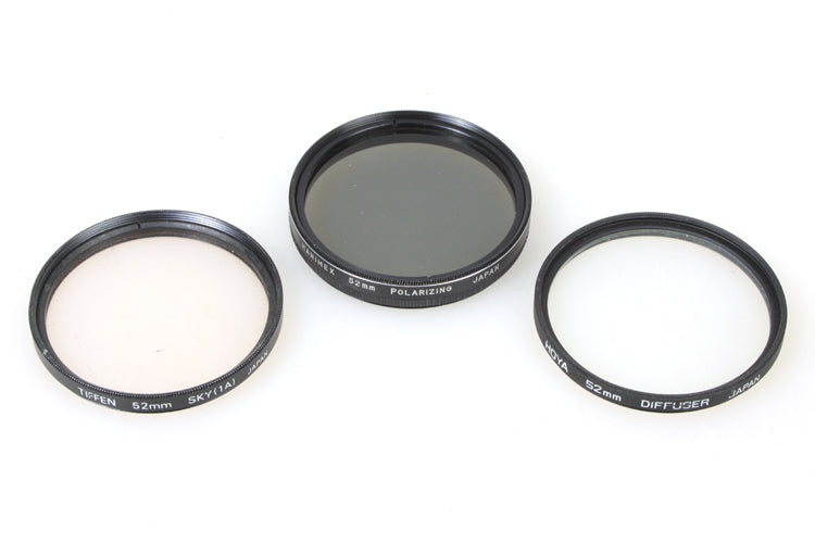 52mm Filters (3) Sky Polarizer Diffuser