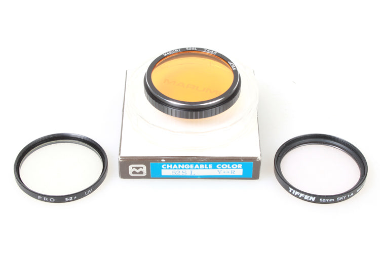 52mm Filters Sky Yellow/Red UV