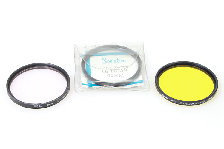 62mm Filters (3) Sky Yellow Opticap