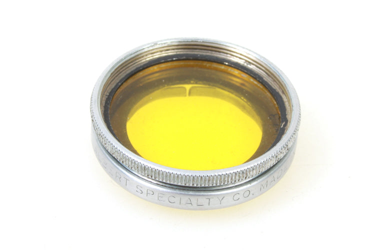 Adapter Ring/filter Holder Albert Specialty 25mm Stainless W Yellow Filter