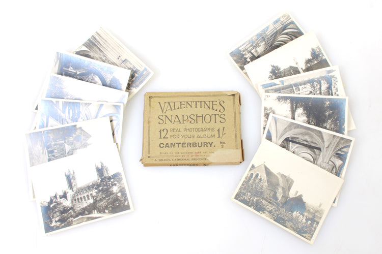 Photographs of Canterbury Valentines Snapshots 1930s in Mini Album