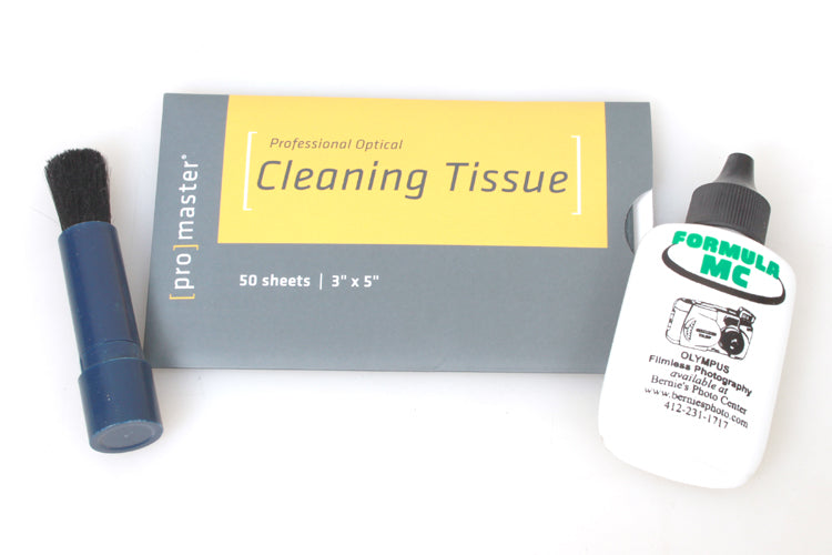 Camera Cleaning Set Lipstick Brush Tissue Cleaner