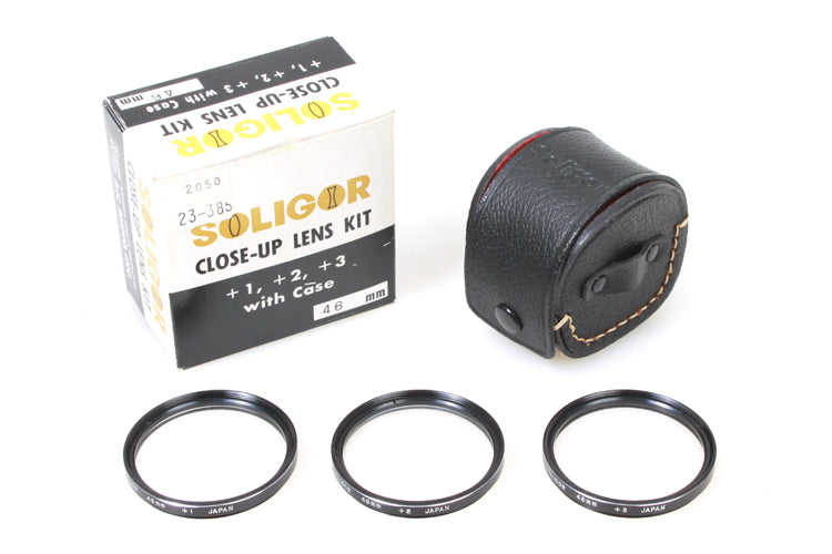 46mm Close Up Lens Set in Leather Case