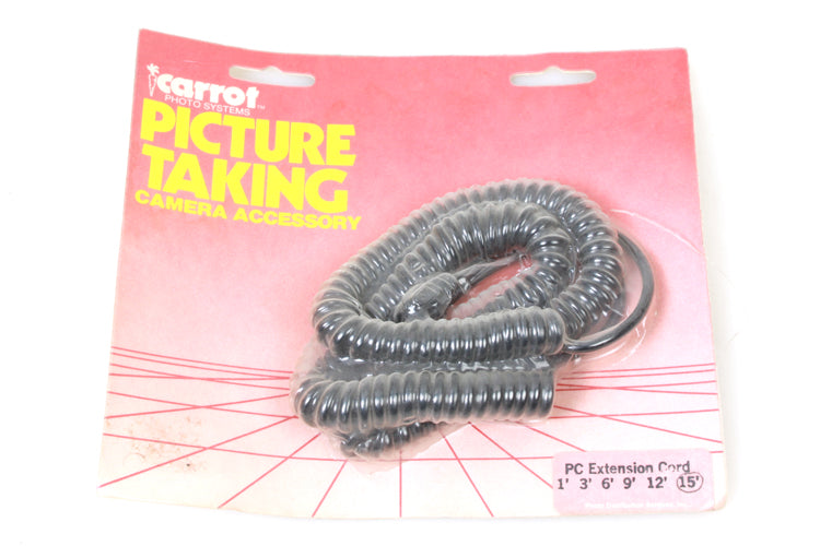Flash Pc to Pc Extension Cord 15 Feet New