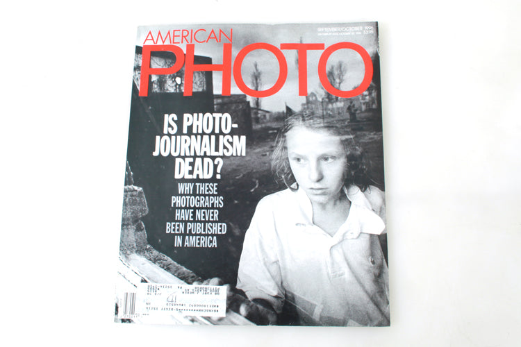 American Photo Magazine September/ October 1996 Sophie Elbaz Croatia Refugees