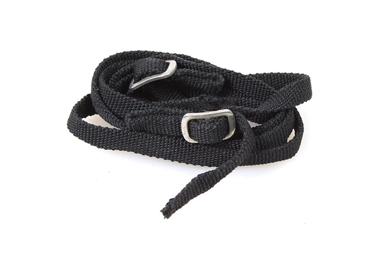Camera Strap Black Woven Cloth 1960s
