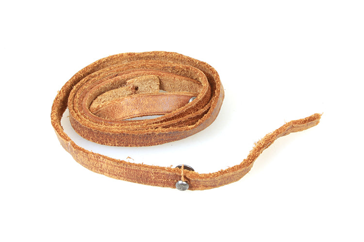 Thin Brown Leather 1950s Camera Strap
