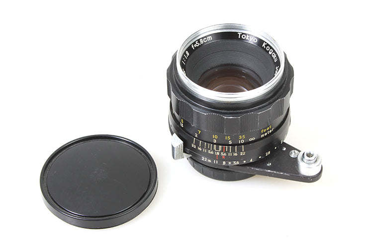Vintage Auto Topcor Tokyo Kogaku 1:1.8 F=5.8cm 58mm Lens