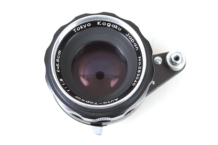 Vintage Auto Topcor Tokyo Kogaku 1:1.8 F=5.8cm 58mm Lens