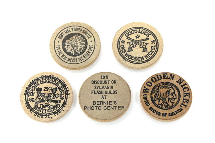 Wooden Nickels Photographic Camera Store Lot 5