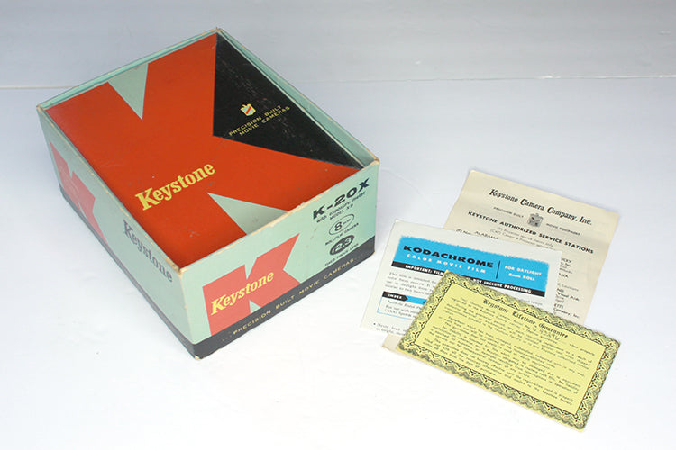 Art Deco Movie Camera Box W Camera Lit. Inside