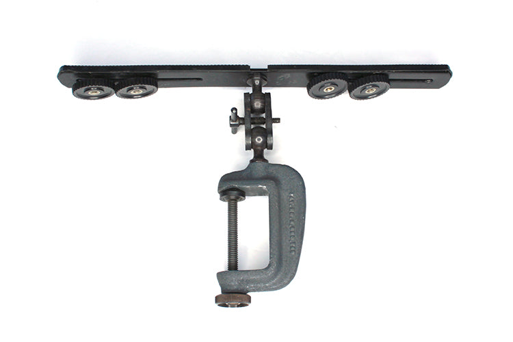 Twin Camera Bracket W Ball Head & Clamp