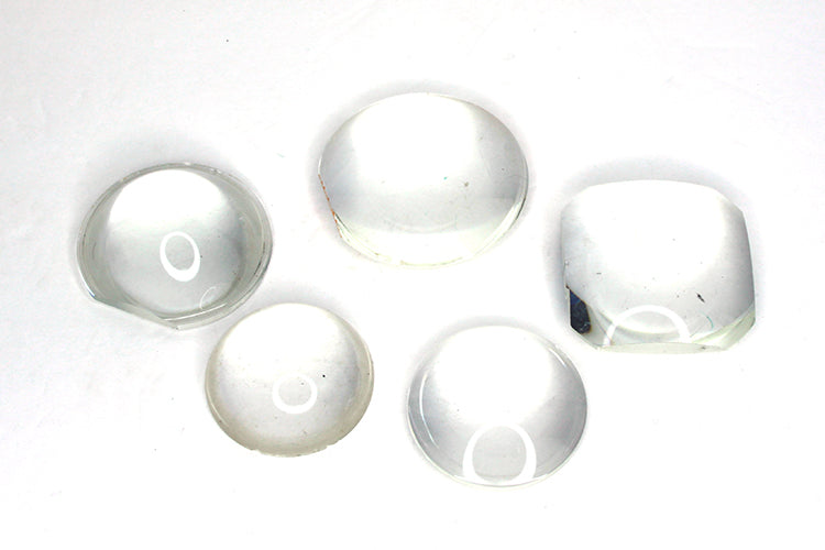 Condenser Glass Lot 5 Sizes