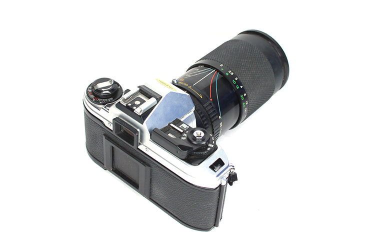 Fg-20 Film Camera Nikon W 35-140 Zoom Macro Lens Tested Working