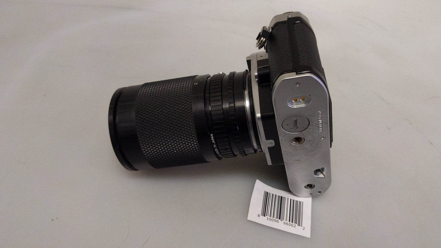 Fg-20 Film Camera Nikon W 35-140 Zoom Macro Lens Tested Working
