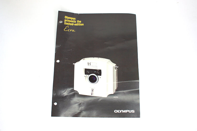 Brochure Olympus Ecru - Free Shipping