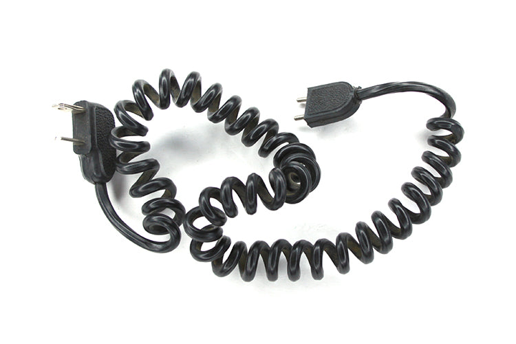 Flash Cord Ac to 2 Pin Coiled 24 Inch