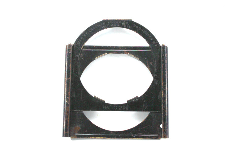 3 Inch Gel Filter Holder Kodak Pat. Date Aug 1915 W 1 11/16 to 2 3/8 Back (Part)