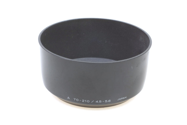 70-210mm F4.5-5.6 Minolta a Auto Focus Maxxum Sony Plastic Lens Hood Shade