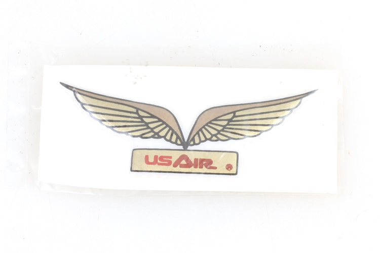 Vintage Collectible Lapel Pin Sticker Us Air Airways Wings Plastic Airline