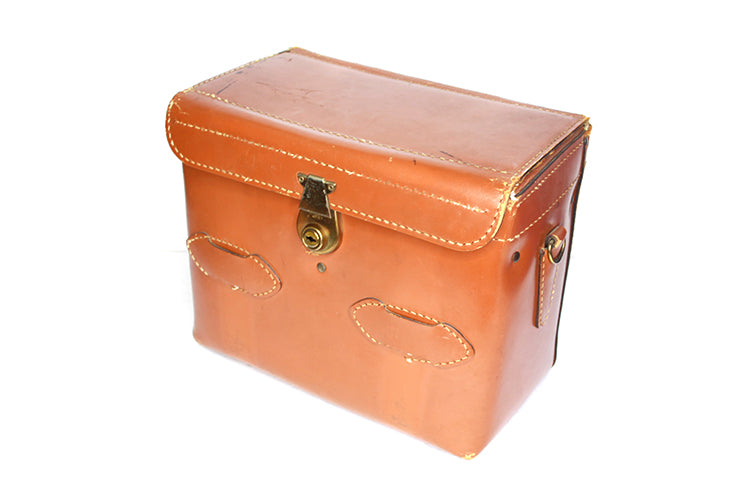 Camera Case Brown Leather Vintage