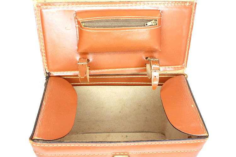 Camera Case Brown Leather Vintage
