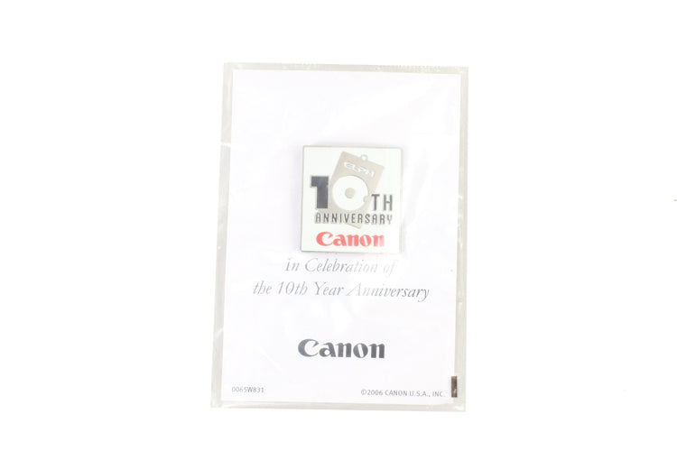 10th Anniversary Canon Elph Pin New